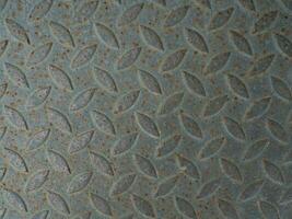 Old rusty black iron metal surface photo