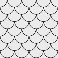 Seamless pattern, fish scales on a white background vector