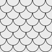 Seamless pattern, fish scales on a white background vector