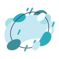 Organic abstract forms. Fluid and irregular elements in creative and simple amoeba. Amorphous Liquid Design. Isolated vector illustrations on white background.