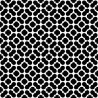 Black and white seamless pattern texture. Greyscale ornamental graphic design. Mosaic ornaments. Pattern template. vector