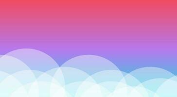 colorful gradients modern and clean background vector