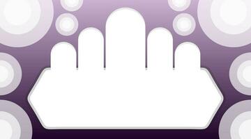 Islamic gradient modern and clean background vector