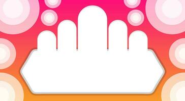 Islamic gradient modern and clean background vector
