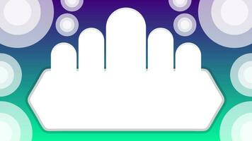 Islamic gradient modern and clean background vector