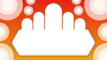 Islamic gradient modern and clean background vector