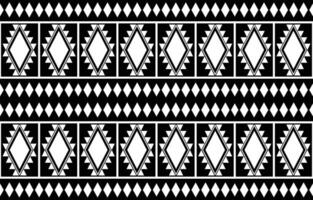 azteca sin costura modelo. alfombra textil impresión textura tribal diseño, geométrico símbolos para logo, tarjetas, tela decorativo obras. tradicional impresión vector ilustración. en negro y blanco antecedentes.