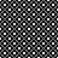 Black and white seamless pattern texture. Greyscale ornamental graphic design. vector