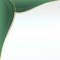 Gradient green background with leaf pattern, free copy space area. Template for banner, poster, social media, web. vector