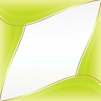 Gradient green background with leaf pattern, free copy space area. Template for banner, poster, social media, web. vector