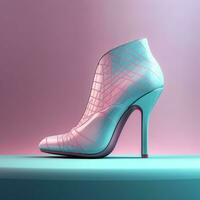 Ai Generative Photo of a woman shoes