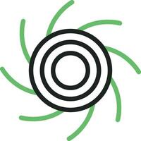 Black Hole icon vector image. Suitable for mobile apps, web apps and print media.