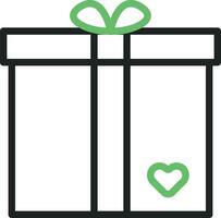 Gift icon vector image. Suitable for mobile apps, web apps and print media.