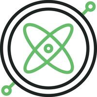 Gyroscope icon vector image. Suitable for mobile apps, web apps and print media.