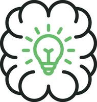 Brainstorming icon vector image. Suitable for mobile apps, web apps and print media.