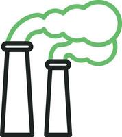 Chimney icon vector image. Suitable for mobile apps, web apps and print media.