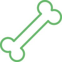 Bone icon vector image. Suitable for mobile apps, web apps and print media.