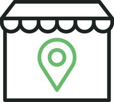 Location Pin icon vector image. Suitable for mobile apps, web apps and print media.