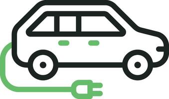 Electric Car icon vector image. Suitable for mobile apps, web apps and print media.