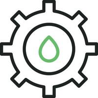 Fluid Mechanics icon vector image. Suitable for mobile apps, web apps and print media.