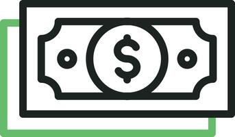 Dollar icon vector image. Suitable for mobile apps, web apps and print media.