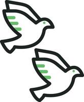 Birds icon vector image. Suitable for mobile apps, web apps and print media.