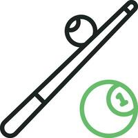 Billiard icon vector image. Suitable for mobile apps, web apps and print media.