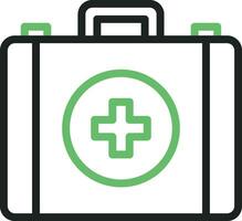 First Aid Kit icon vector image. Suitable for mobile apps, web apps and print media.