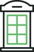 Booth icon vector image. Suitable for mobile apps, web apps and print media.