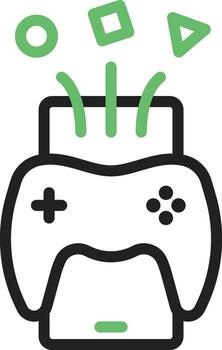 Mobile Game icon vector image. Suitable for mobile apps, web apps and print media.