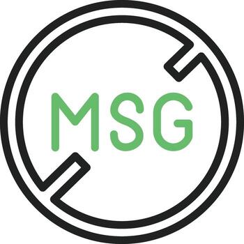 Msg icon vector image. Suitable for mobile apps, web apps and print media.