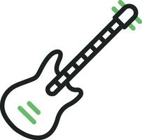 Guitar icon vector image. Suitable for mobile apps, web apps and print media.