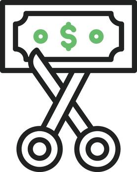 Cut icon vector image. Suitable for mobile apps, web apps and print media.