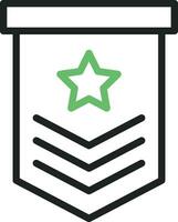 Military icon vector image. Suitable for mobile apps, web apps and print media.