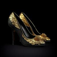 Ai Generative Photo of a woman shoes