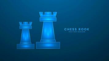 chess rook piece 2494121 Vector Art at Vecteezy