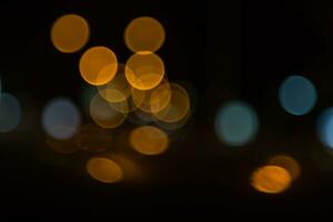 defocused lights bokeh photo