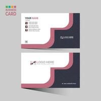business card design for any company use vector