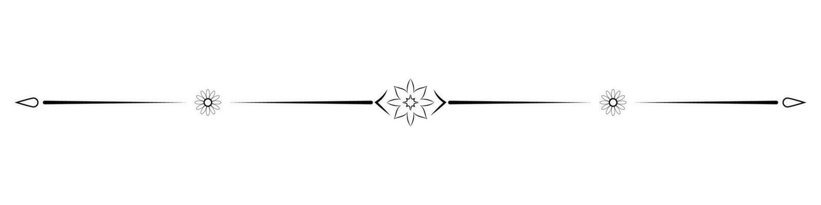 Flower Line Border Vector Art, Icons, and Graphics for Free Download
