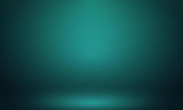 Abstract green gradient empty studio room with copy space for you design vector
