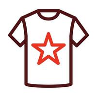Merchandise Vector Thick Line Two Color Icons For Personal And Commercial Use.