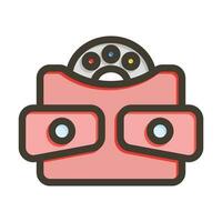 View Master Vector Thick Line Filled Colors Icon For Personal And Commercial Use.