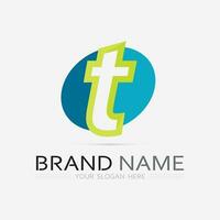 letter T logo image and font T design graphic  vector