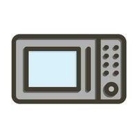 Oven Vector Thick Line Filled Colors Icon For Personal And Commercial Use.