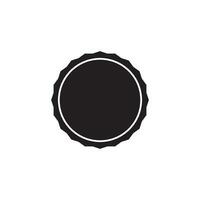 bottle cap icon vector