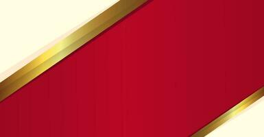 Abstract red background vector. Modern luxury background vector