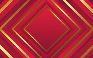 Abstract red background vector. Modern luxury background vector