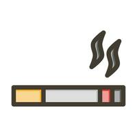 Smoking Vector Thick Line Filled Colors Icon For Personal And Commercial Use.