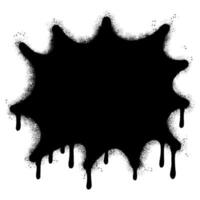 Spray Painted Graffiti explosion effect Sprayed isolated with a white background. vector