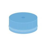 Bottle Cap Flat Illustration. Clean Icon Design Element on Isolated White Background vector